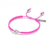 Neon pink evil eye