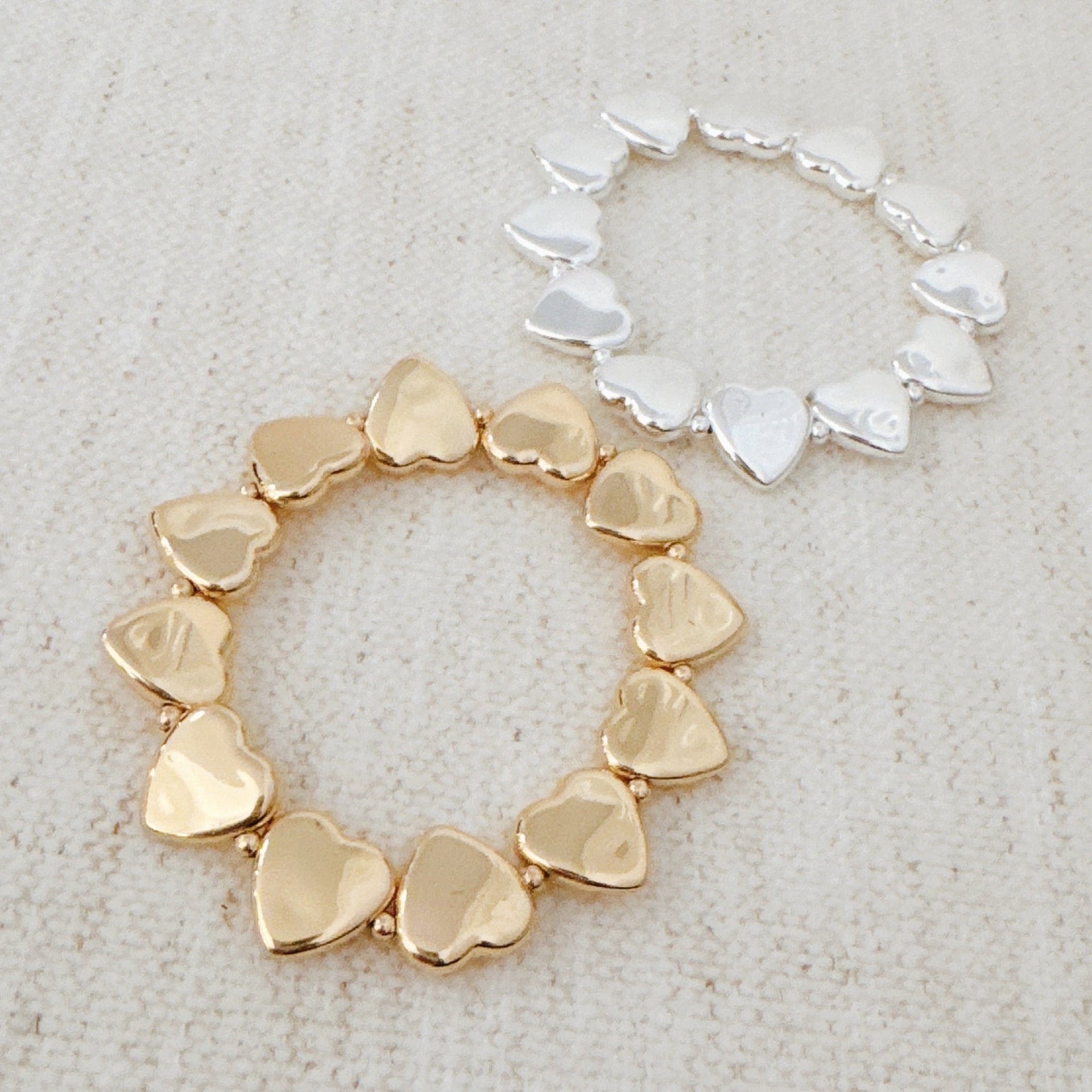 Oh Lovely Hearts Stretch Bracelet