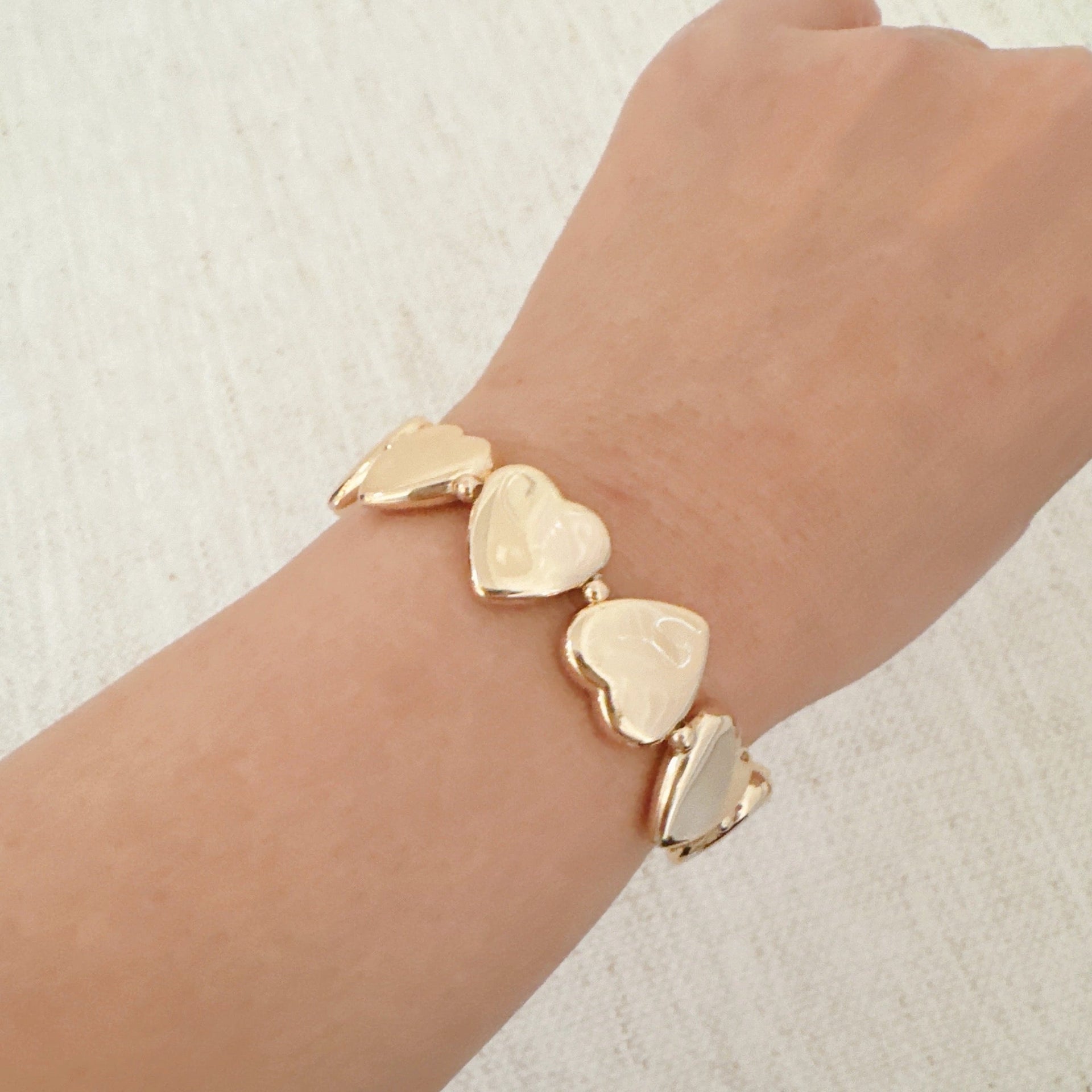 Oh Lovely Hearts Stretch Bracelet