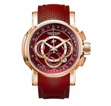 RT Men's Rose Gold Luxury Sport Watch