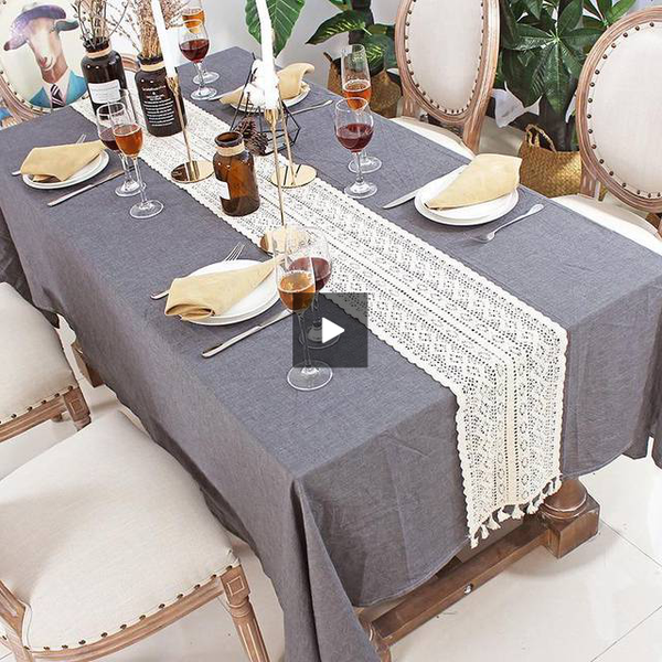Crochet Lace Table Runner