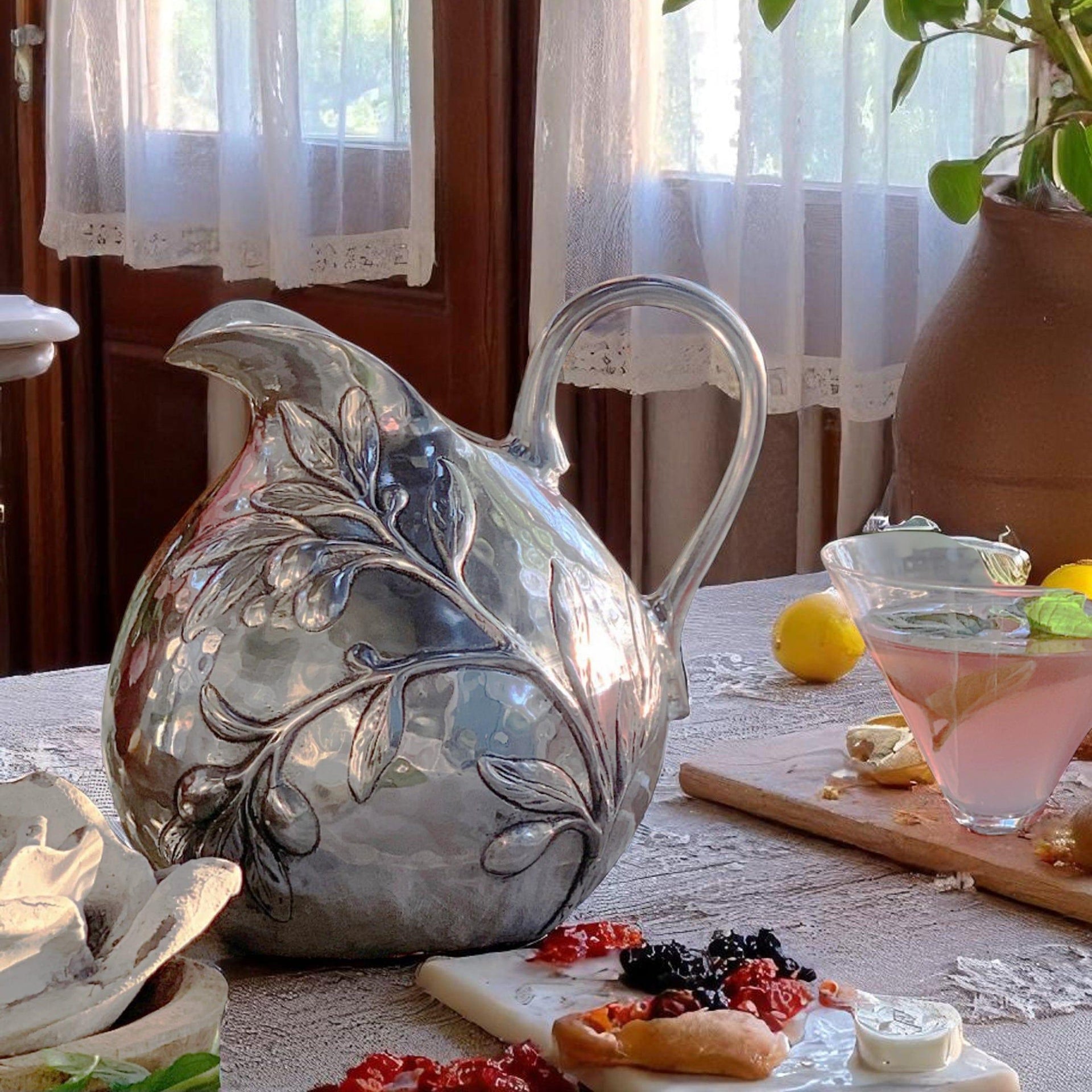 Olive Pitcher
