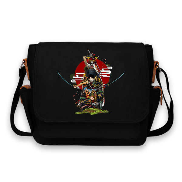 One Piece Trio Messenger Bag