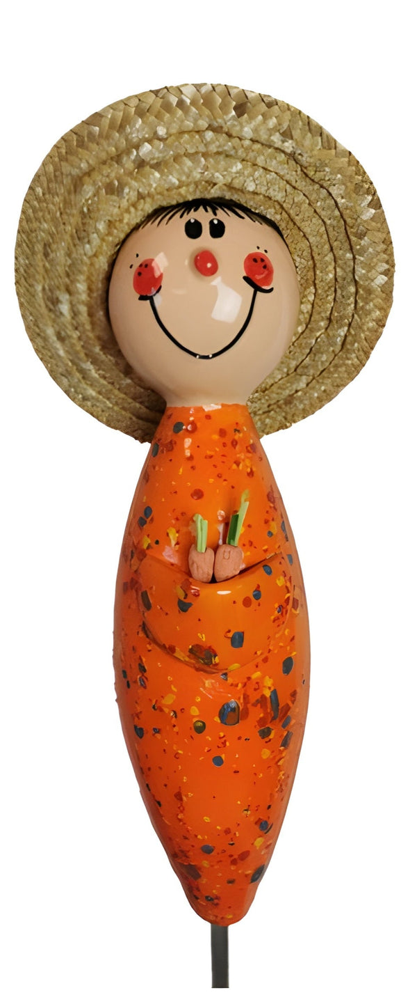 12 inch Gardeners with Straw Hats