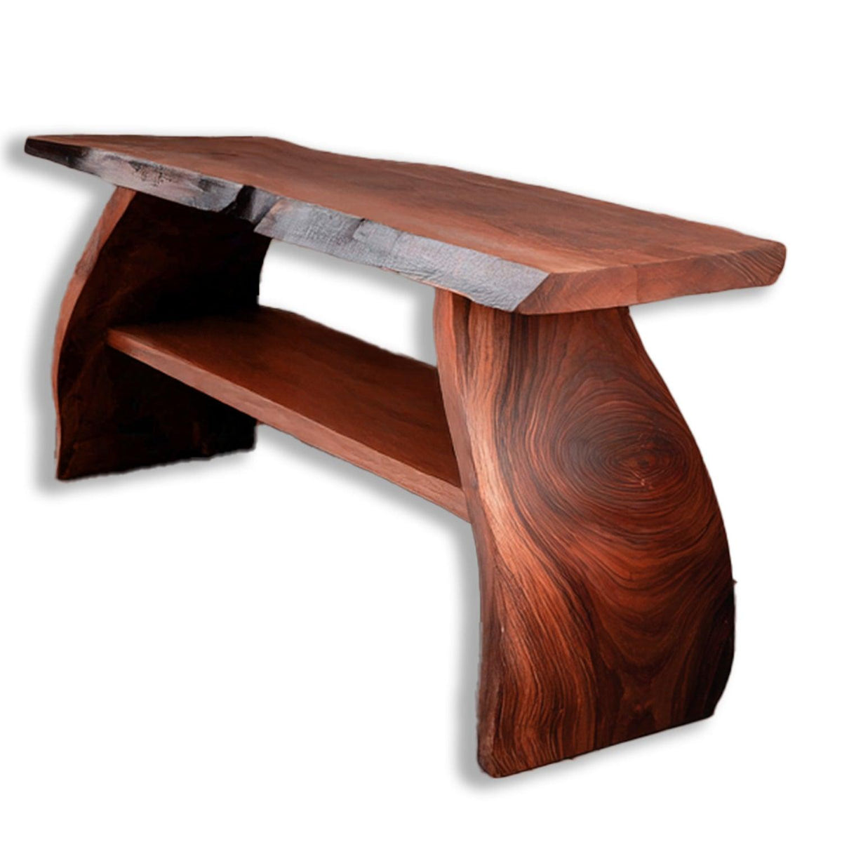 Organic Modern Solid Wood Shoe Rack