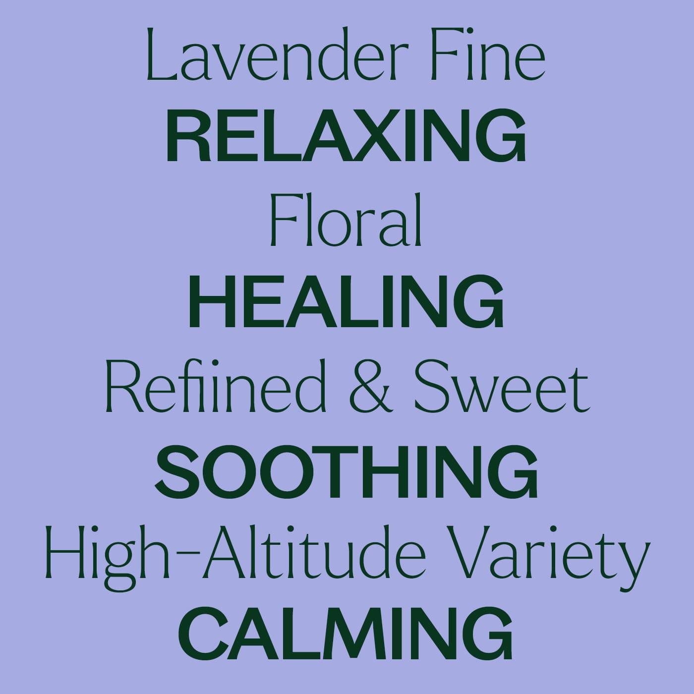 Organic Lavender Fine Essential Oil
