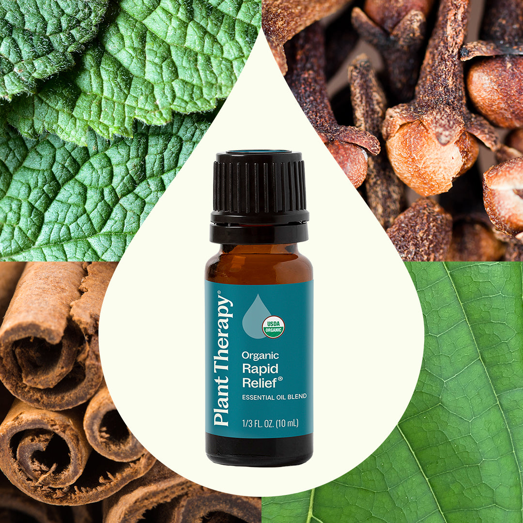 Organic Rapid Relief Essential Oil Blend