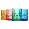 Onix Acrylic Crystal Lowball Glassware, Set of 4