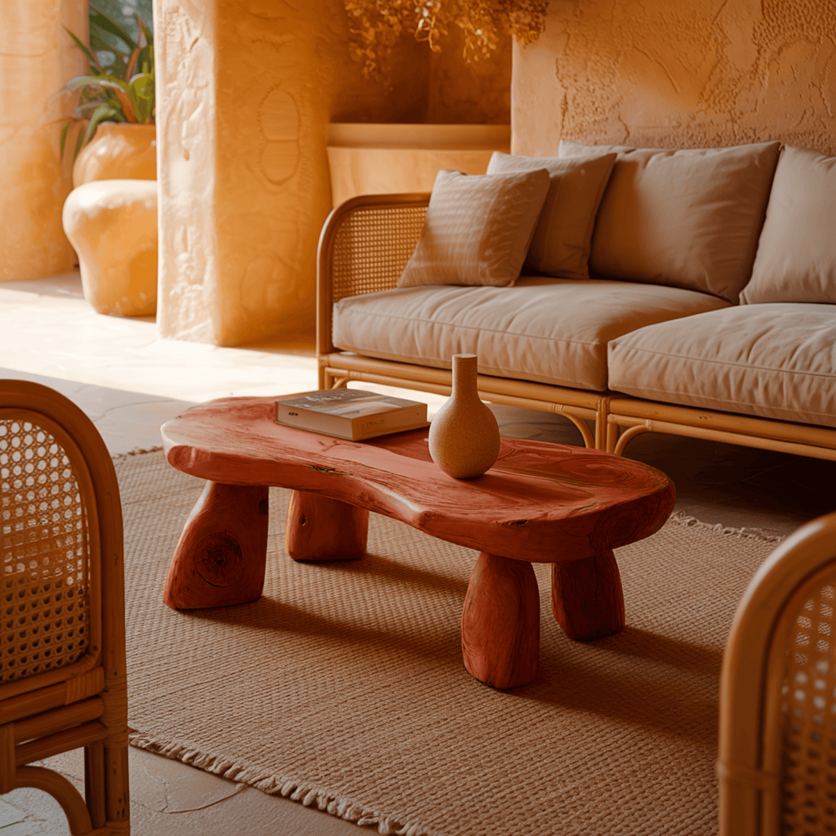 Orin Form Solid Wood Coffee Table