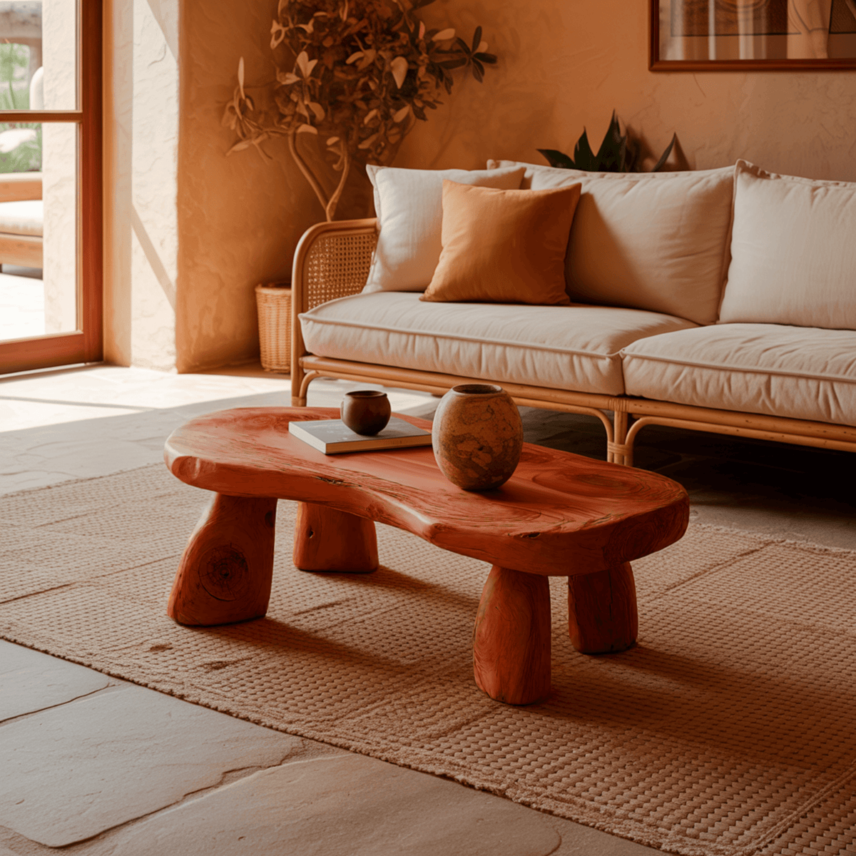 Orin Form Solid Wood Coffee Table