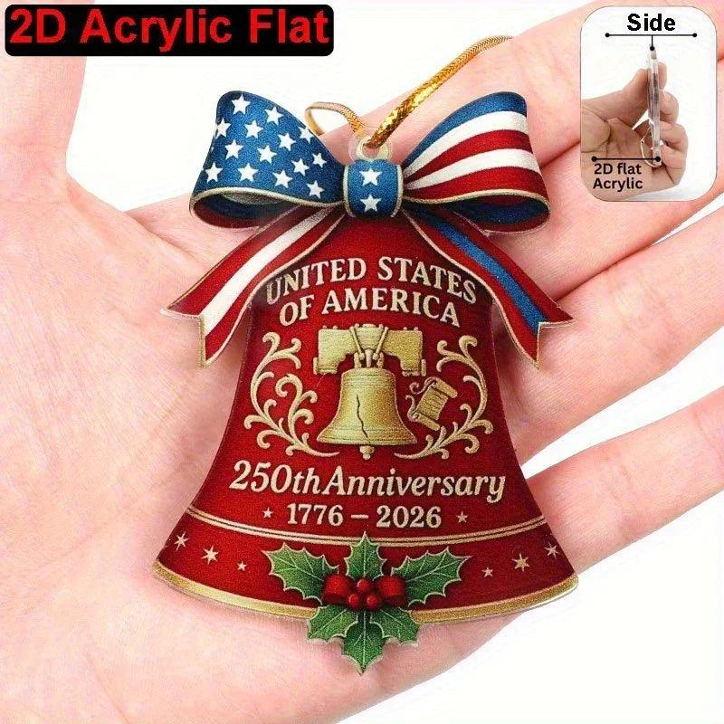 Ornament - Patriotic Acrylic 2D Flat