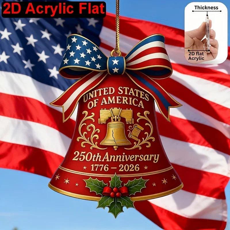 Ornament - Patriotic Acrylic 2D Flat