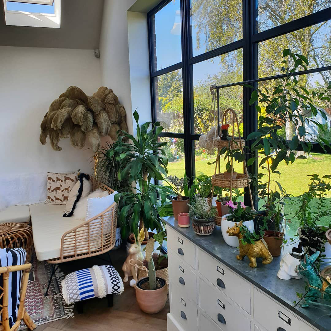 Ostrich Feather Floor Lamp