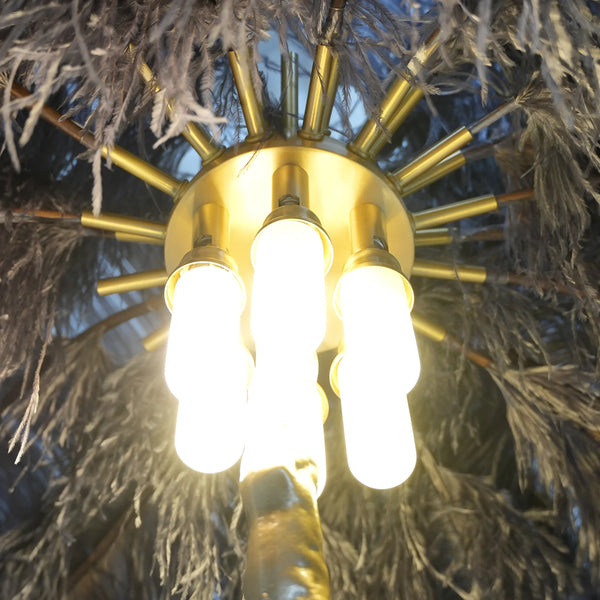 Ostrich Feather Floor Lamp