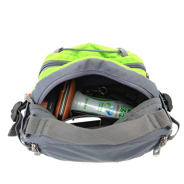 Wautton Outdoor Waist Bag Crossbody Sling Bag Nylon