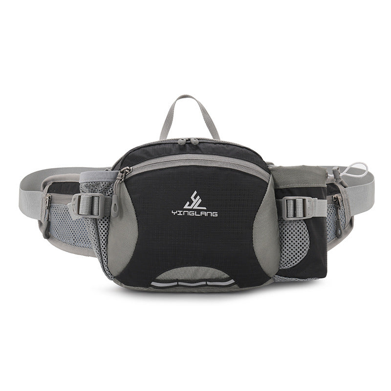 Outdoor Waist Bag with Bottle Holder Cycling Fanny Pack Multifuction Running Bag
