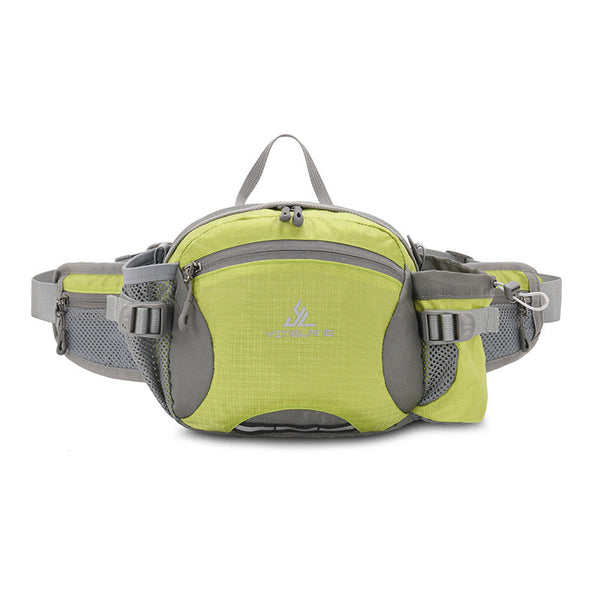 Outdoor Waist Bag with Bottle Holder Cycling Fanny Pack Multifuction Running Bag