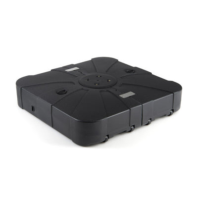 Outdoor Cantilever Umbrella Base Square Water and Sand Fillable Base-34 Inches