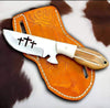 Cowboy Bull Cutter Knives – Custom Handmade with J2 Steel Blade