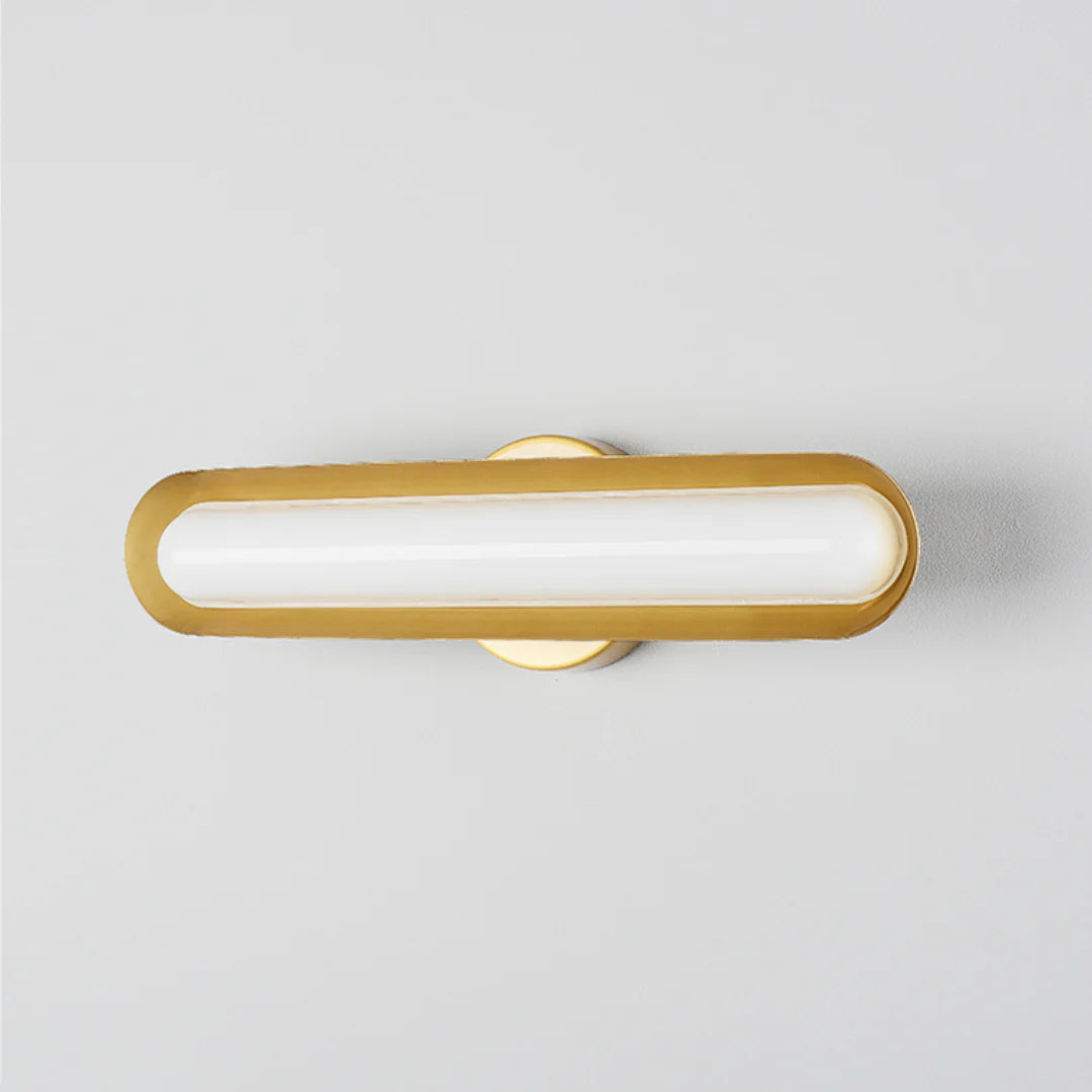 Oval Modern Metal Wall Light