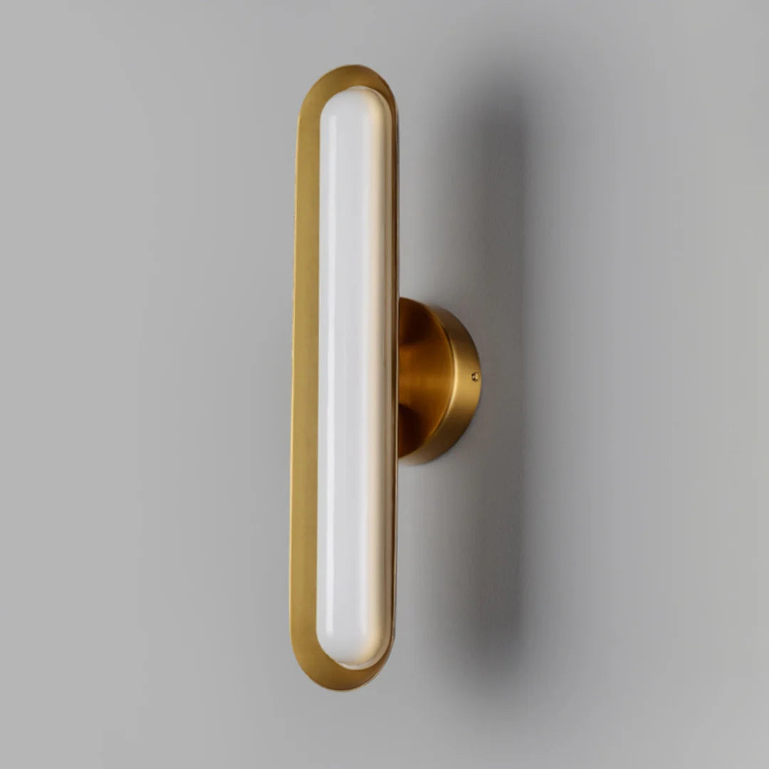 Oval Modern Metal Wall Light