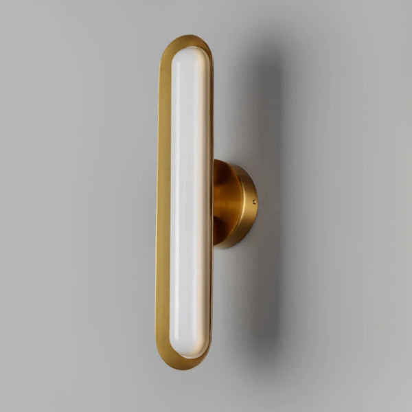 Oval Modern Metal Wall Light