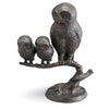 Owl Family Sculpture