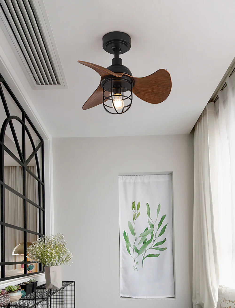Oxton Simple Ceiling Fan Lamp