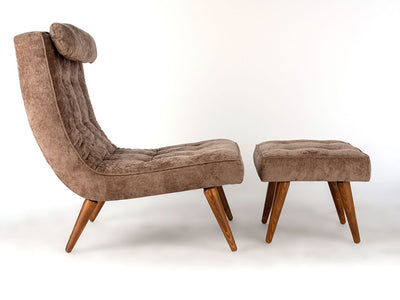 Lounge Chair and Ottoman – Martin Bark