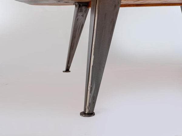 Silver Maple LED Table