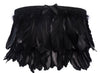 Zool Black Feather Lamp Shade (Spider)