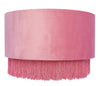 Mona Flush Pink Velvet Lamp Shade