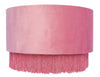 Mona Flush Pink Velvet Lamp Shade