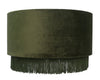 Adel Dark Green Velvet Lamp Shade