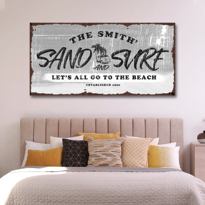 Sand and Surf Sign VI