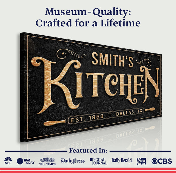 Kitchen Sign VIII