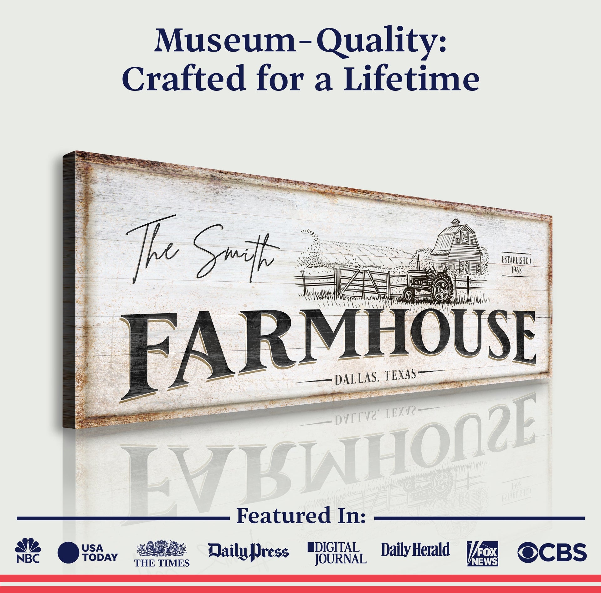 Rustic Farmhouse Sign III