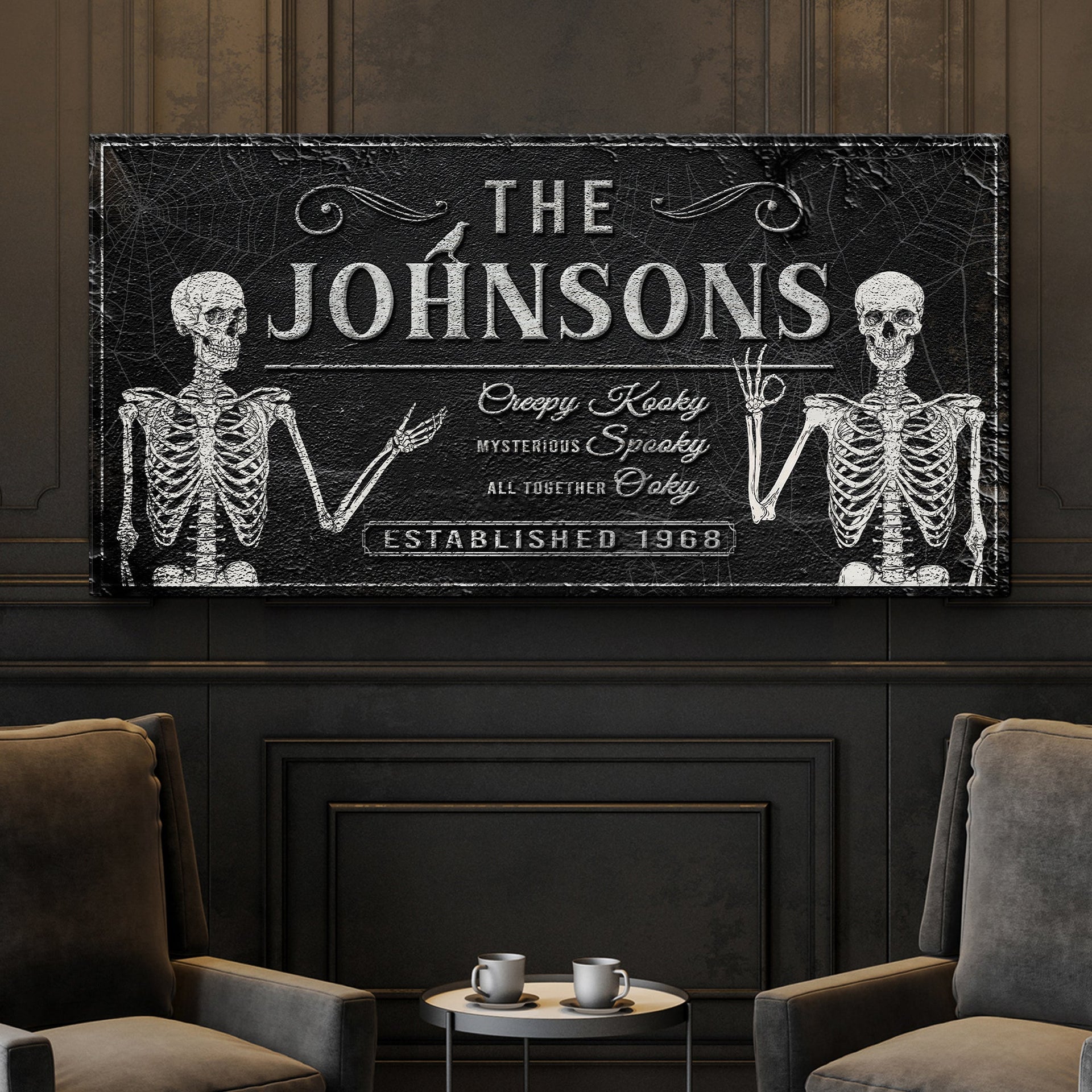 Gothic Family Sign V