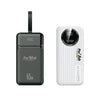 Pursonic Power Anywhere Bundle – PurVolt 40,000mAh Power Bank + LED Fast Charging Power Bank with Built-in Cables