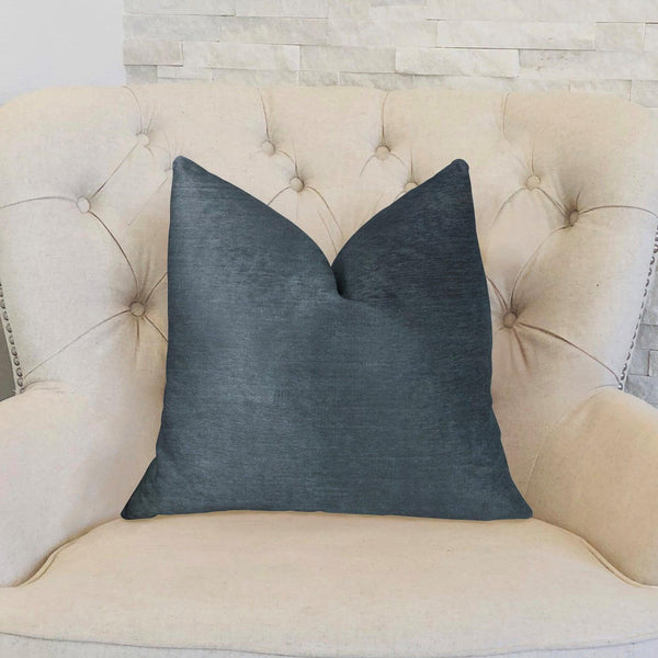 Deep Blue Sea Luxury Throw Pillow