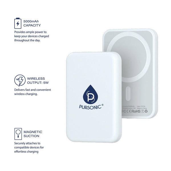 Magnetic Wireless Power Bank – Portable, Powerful, Effortless Charging