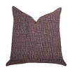 Grape Seed Luxury Throw Pillow in Purple Tones