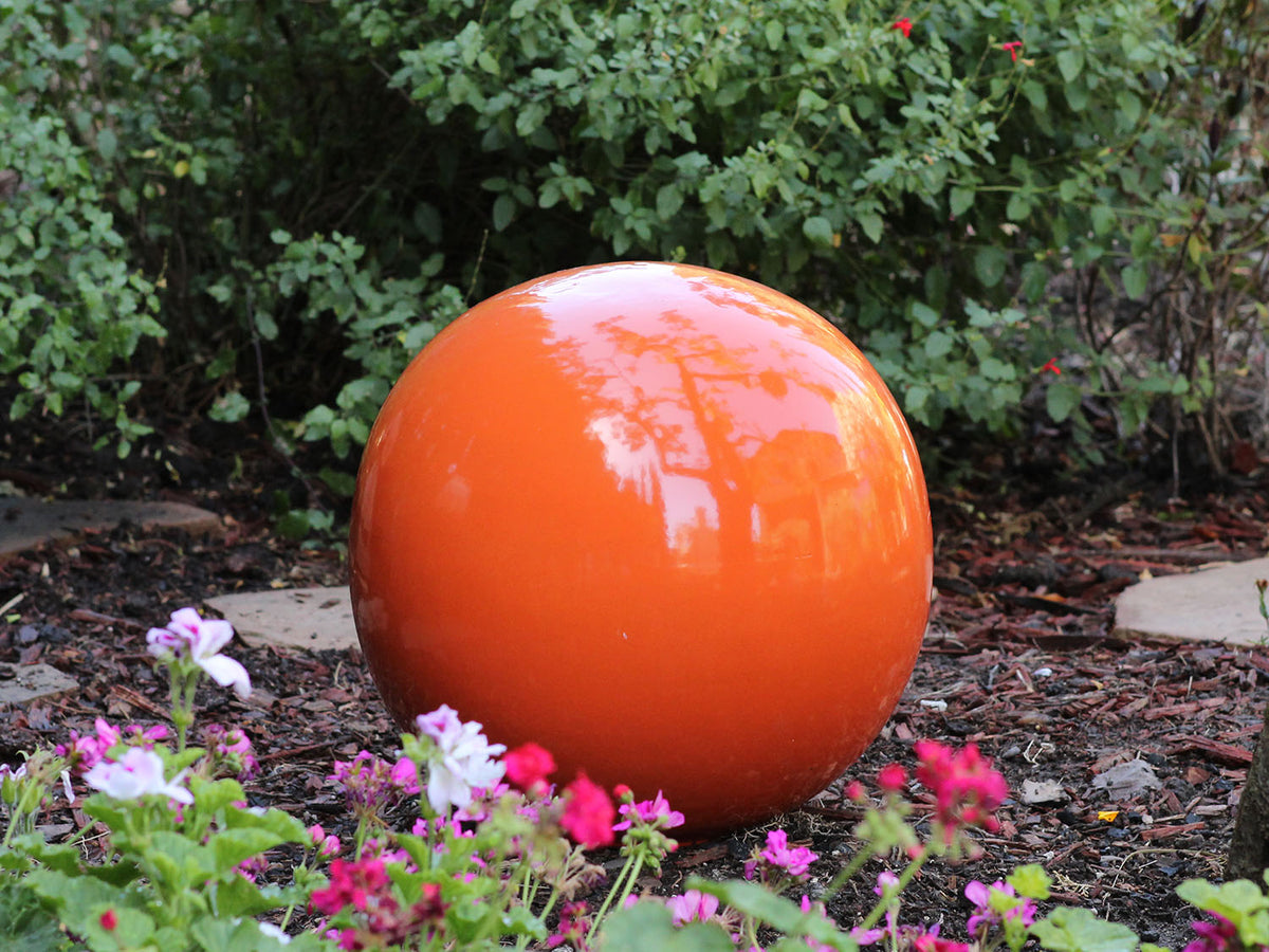 Outdoor Decorative Sphere Glazed By Plantatorem