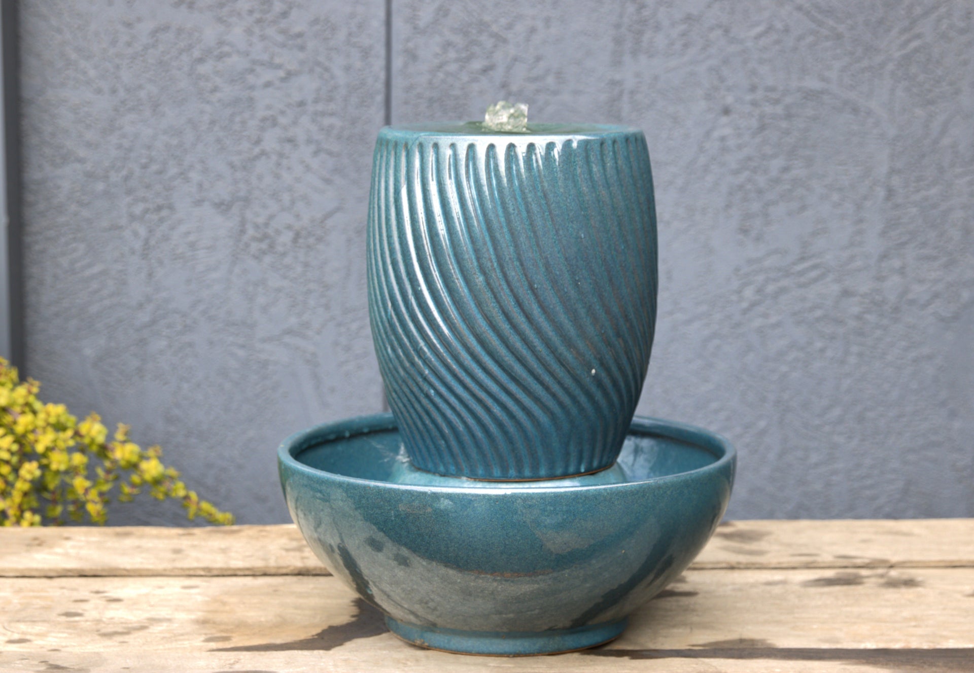 Sunset Twist Jar Fountain By Plantatorem