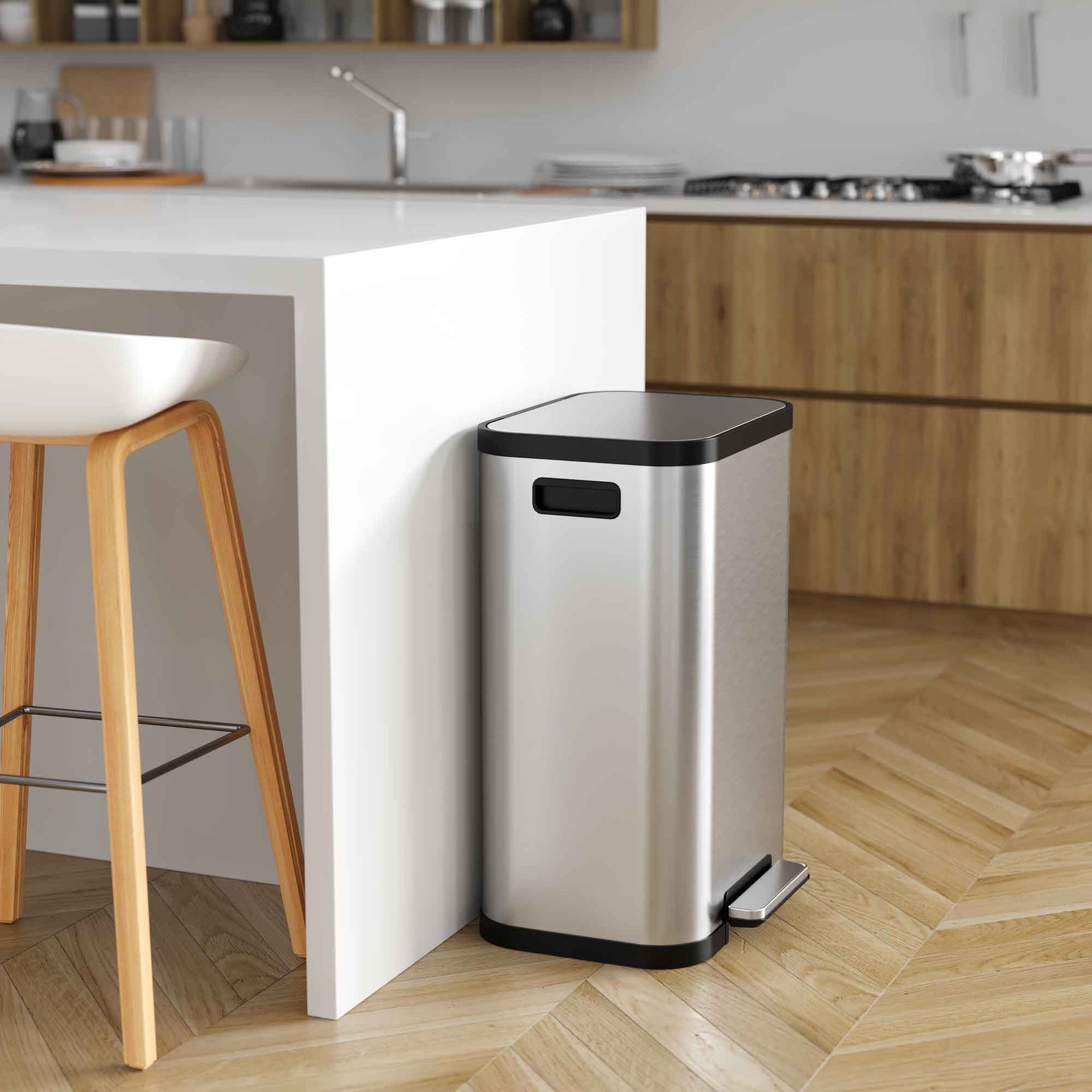 13.2 Gallon / 50 Liter SoftStep ProX Step Pedal Trash Can