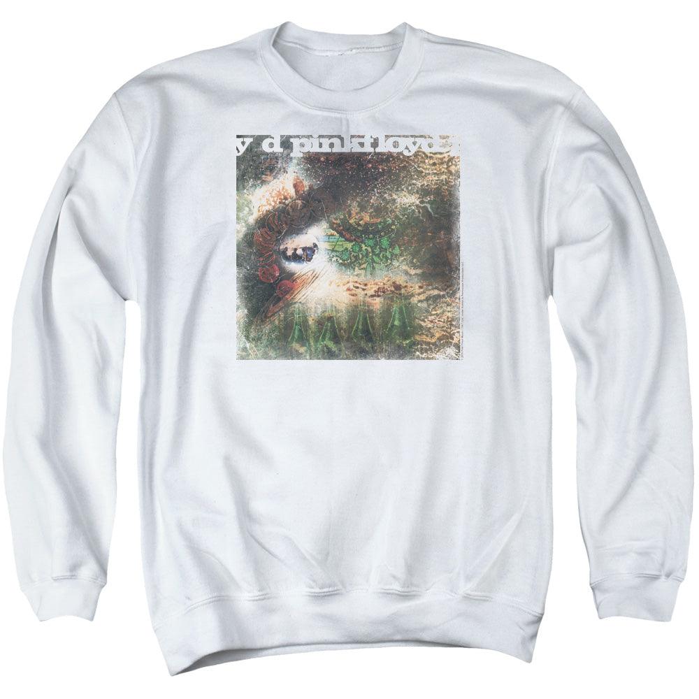 Pink Floyd Saucerful Of Secrets Mens Crewneck Sweatshirt White