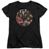 Pink Floyd Piper Womens T Shirt Black - Small / Black