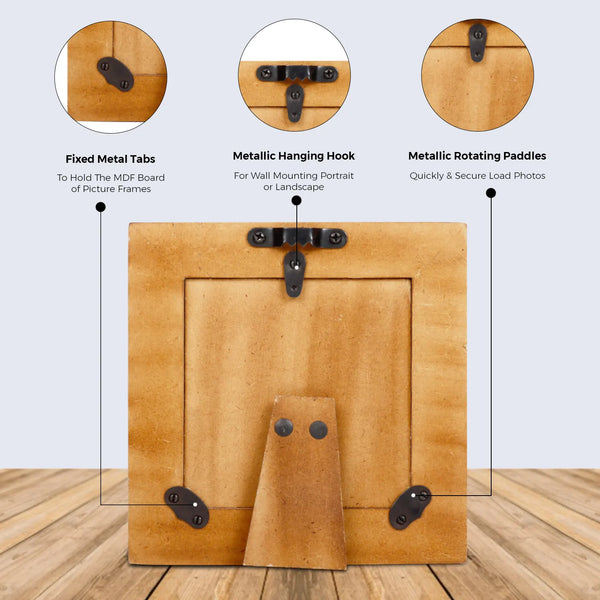 Baby Picture Frames Alhambra Nido Pattern Resin Inlay Collection