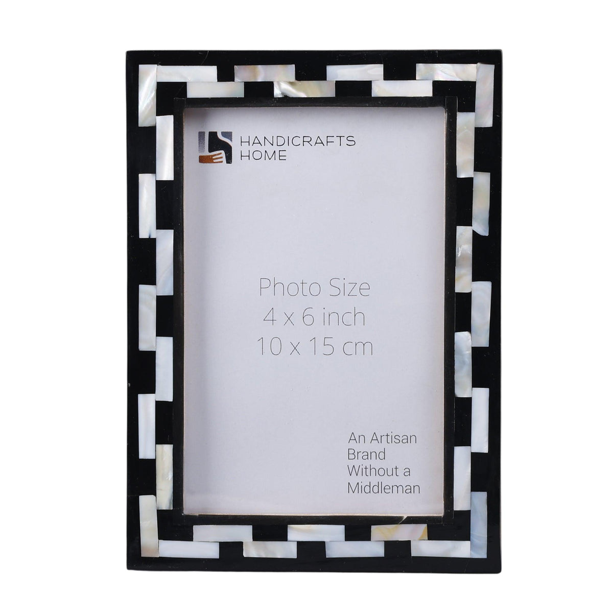 Picture Frames Pearlescent Tiptoe Collection Mother of Pearl & Resin Inlay, 3 Sizes