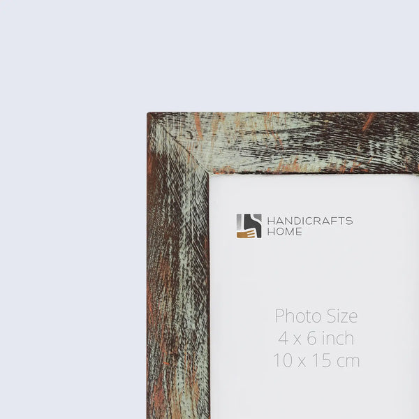 Picture Frames Driftwood Sahara Pattern Wooden Collection in 3 Sizes